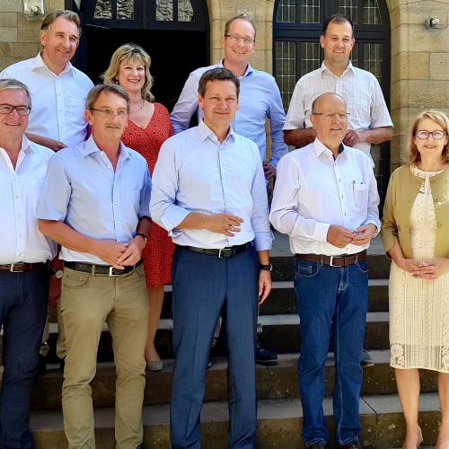Gruppenbild des neuen Fraktionsvorstandes der CDU-Landtagsfraktion